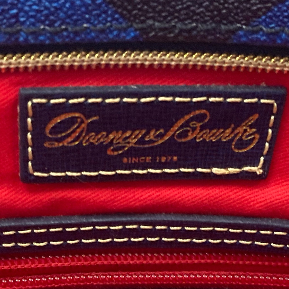 Dooney & Bourke blue purse - Picture 10 of 14